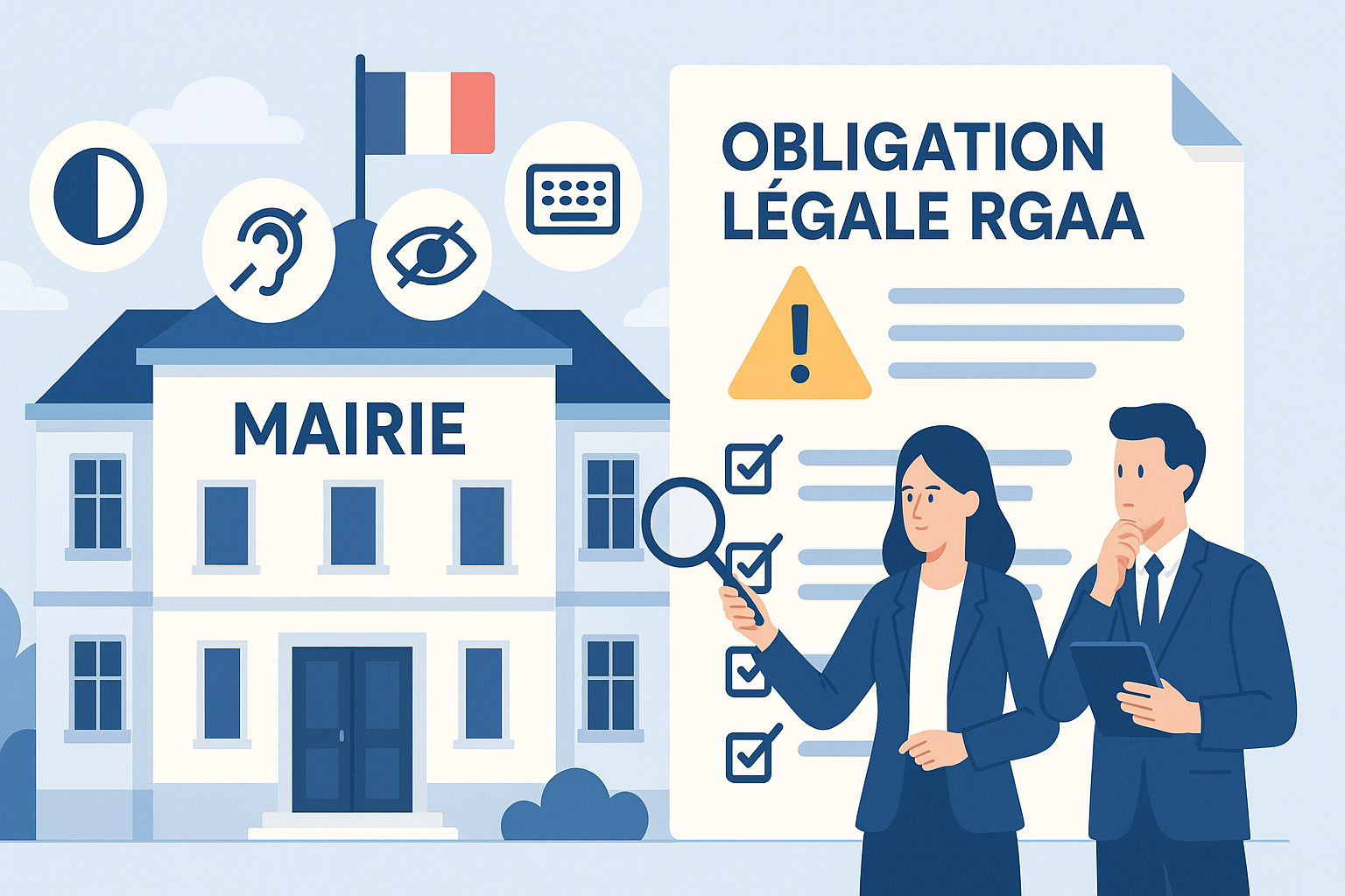 Audit RGAA collectivités – Mise en conformité | Ricom